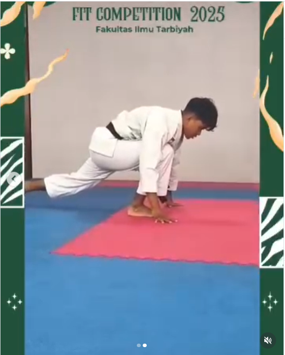 adha Hafid Mujtahid Raih Juara 1 FIT Competition Kategori Karate Putra